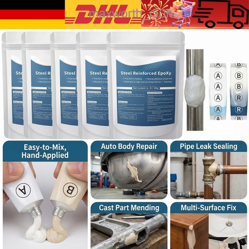 Steel reinforced epoxy - steel,