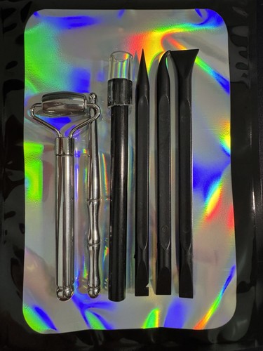 Trading card repair tool set - trading,