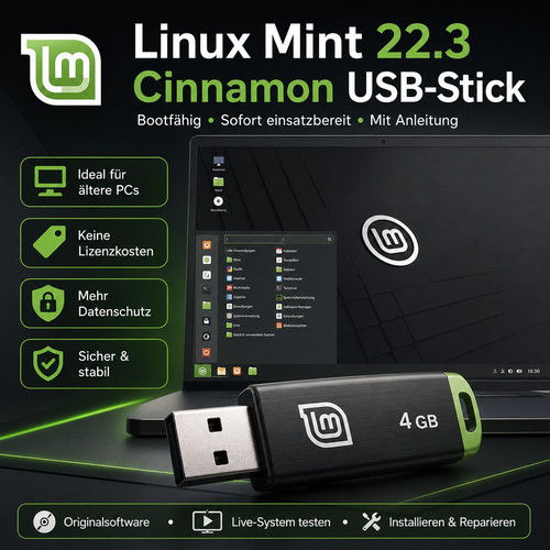 Linux mint cinnamon usb - linux,